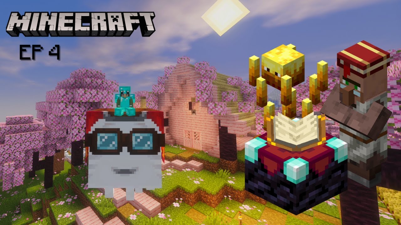 Gearing Up & Rising Up! | Minecraft Let's Play Series Ep 4