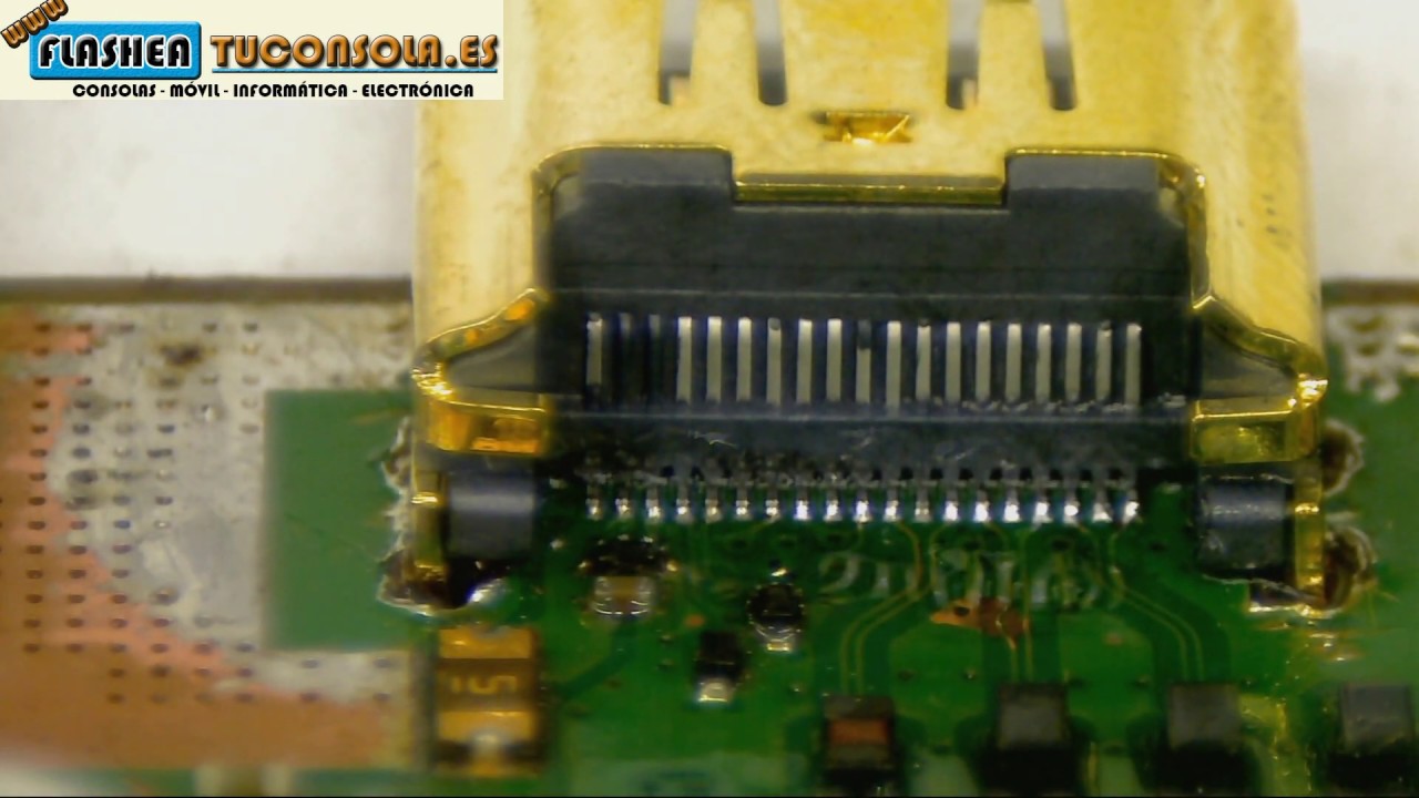 Reparación puerto hdmi ps4 chapuza otro taller