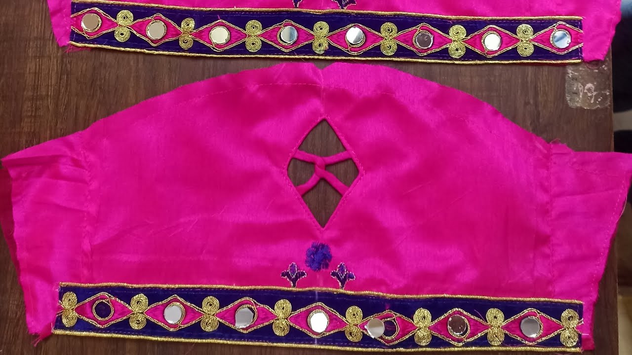 Blouse new sleeve design 