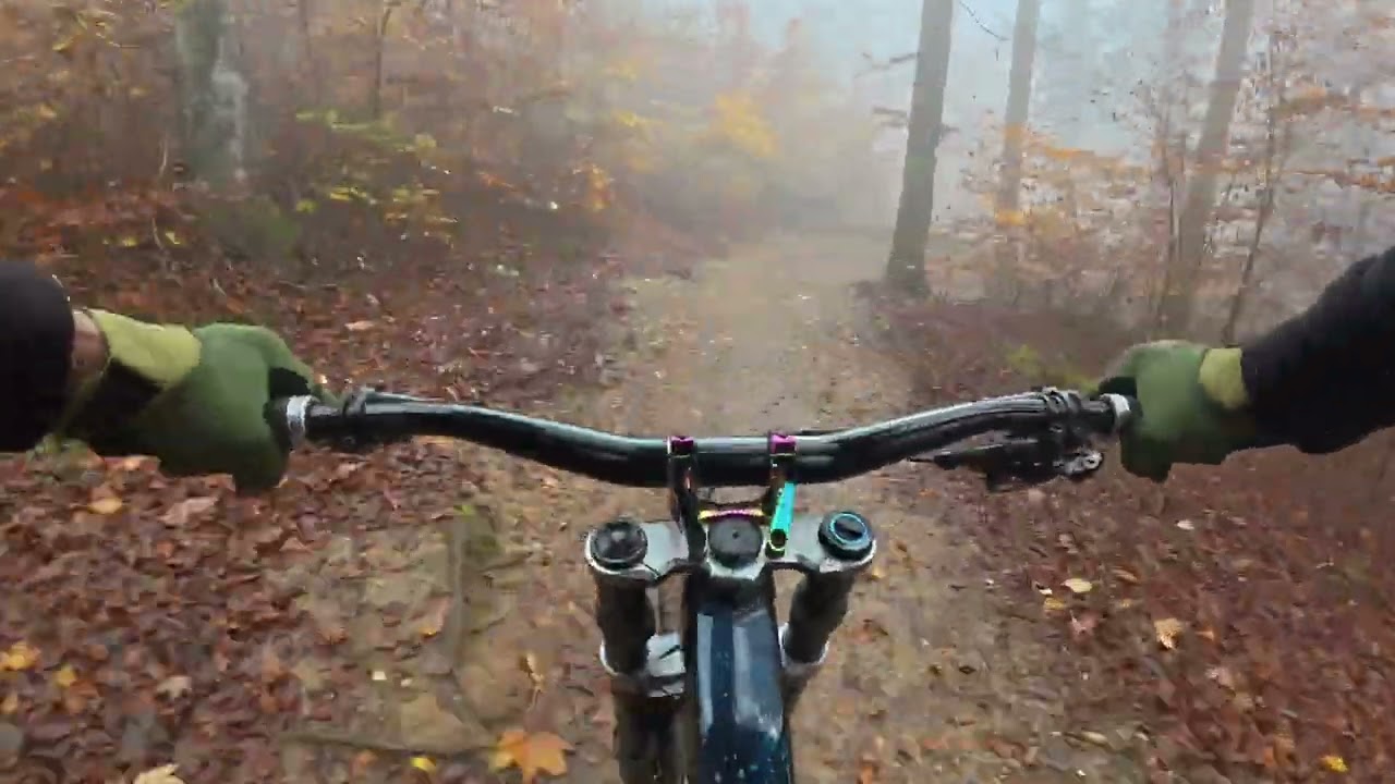 Magglingen erte Fahrt mit DH Bike
