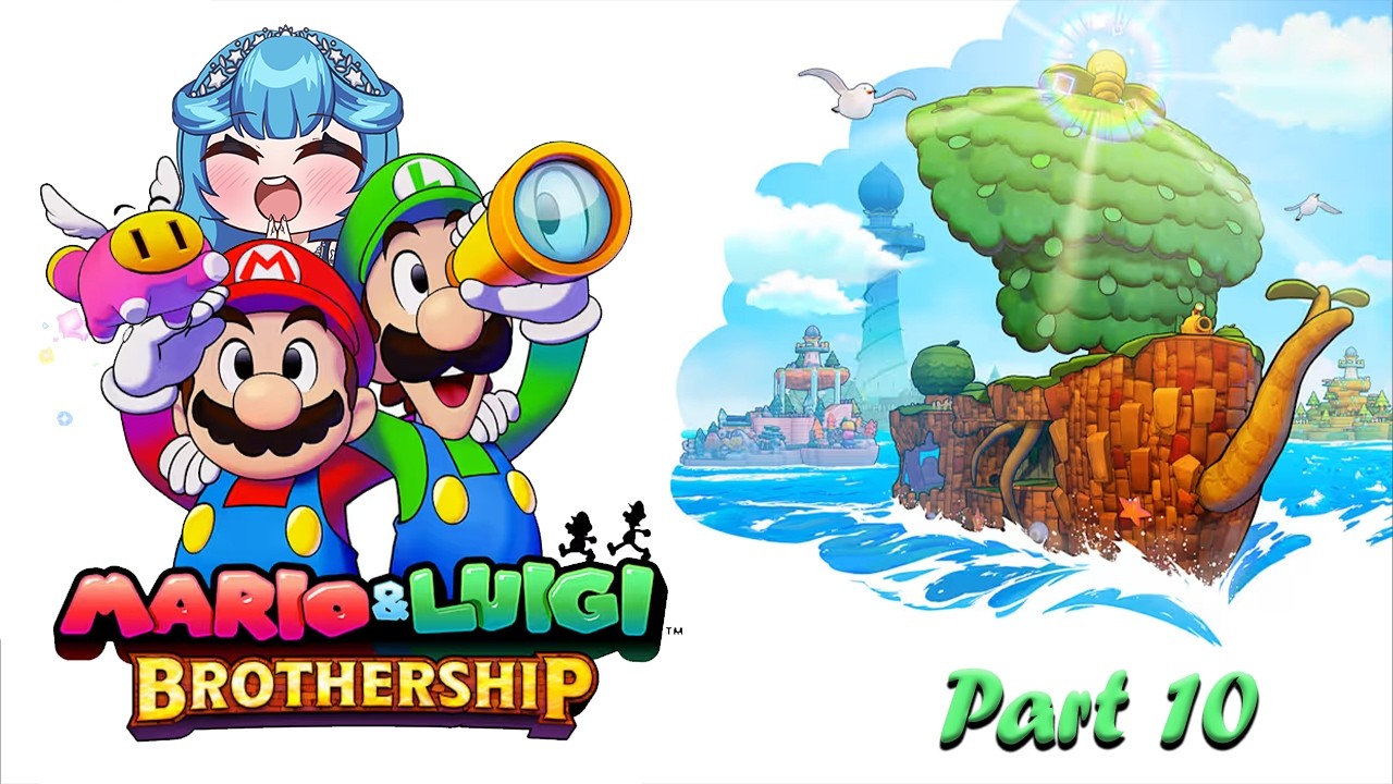 【Mario&Luigi: Brothership】 Luigi Pressed the Wrong Button Again! [Part 10]