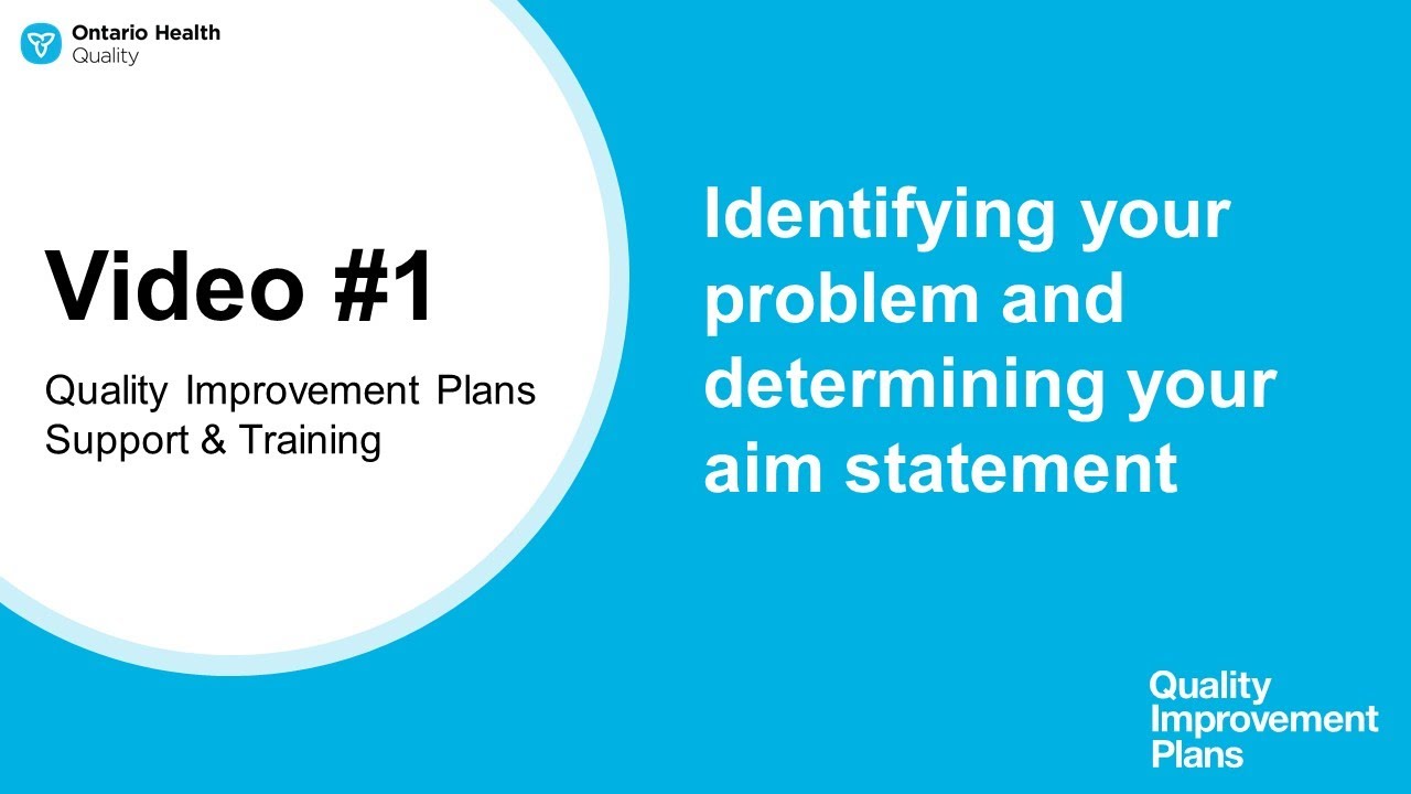 Quality Improvement Science: The basics #1