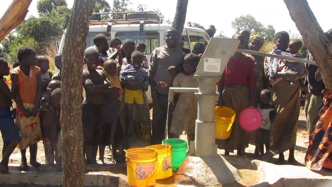 Drop4drop clean water well - Sikiya Community, Lubwe Zambia
