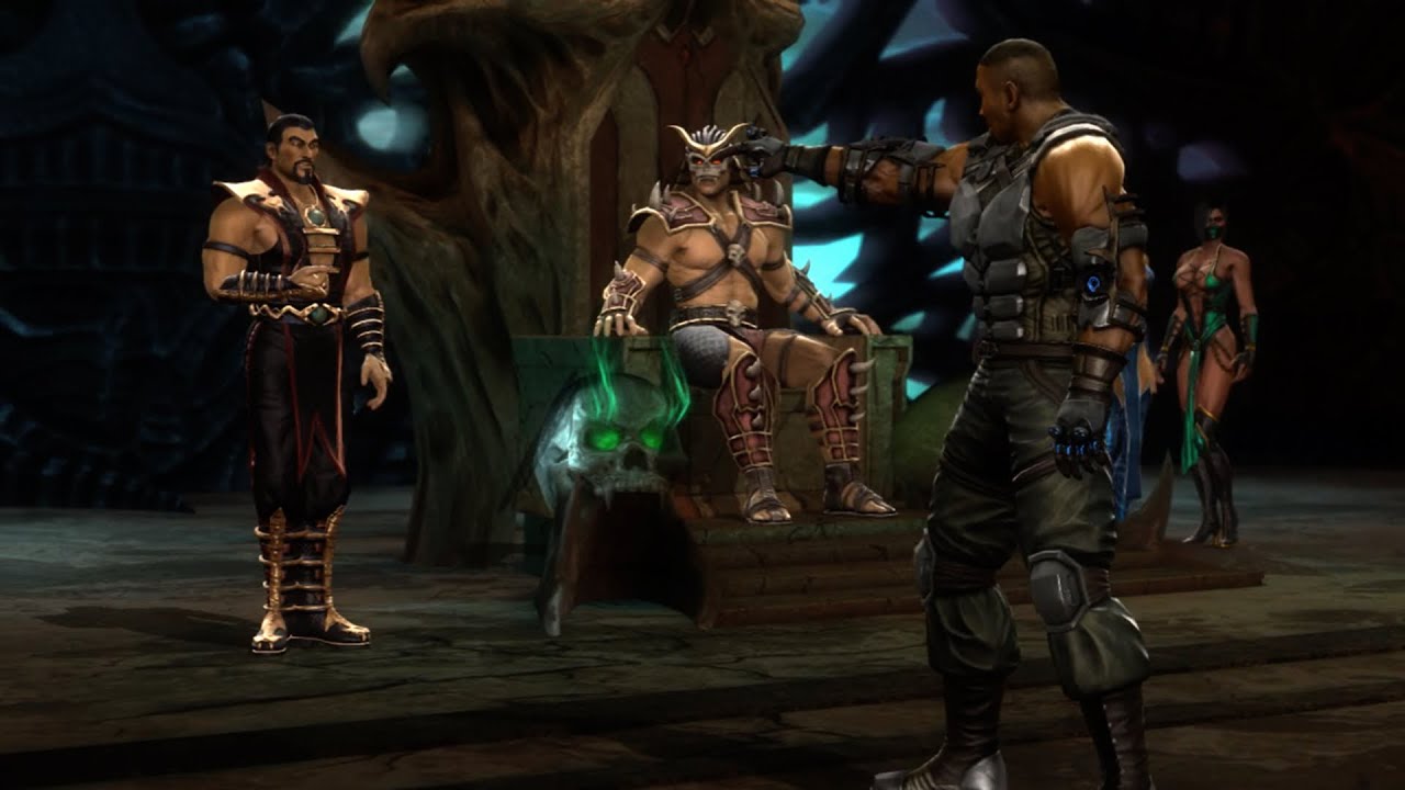 Playing mortal kombat 9 story mode 6/16
