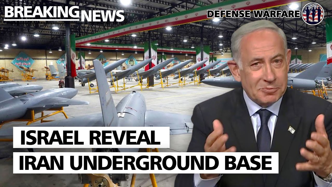 Israel Reveals Iran&rsquo;s Secret Underground Drone Base Location | Israel News