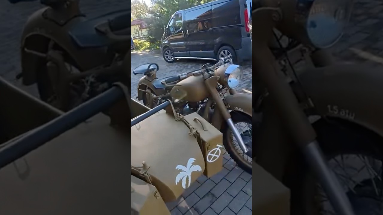 Mw750 Pierwsze Odpalenie Motocykla Ruski Boxer kopia BMW