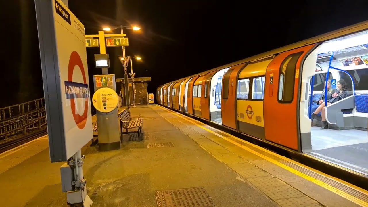 HENDON CENTRAL Station at NIGHT (2022)