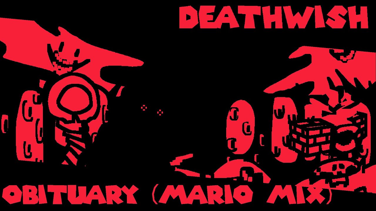 [FNF] DEATHWISH | Obituary (Mario Mix)