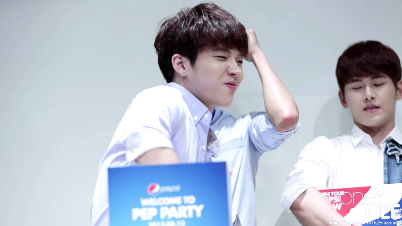 130813 펩파티 INFINITE 우현 WOOHYUN - 난 많이 많이 또 좋아하고 있어♥