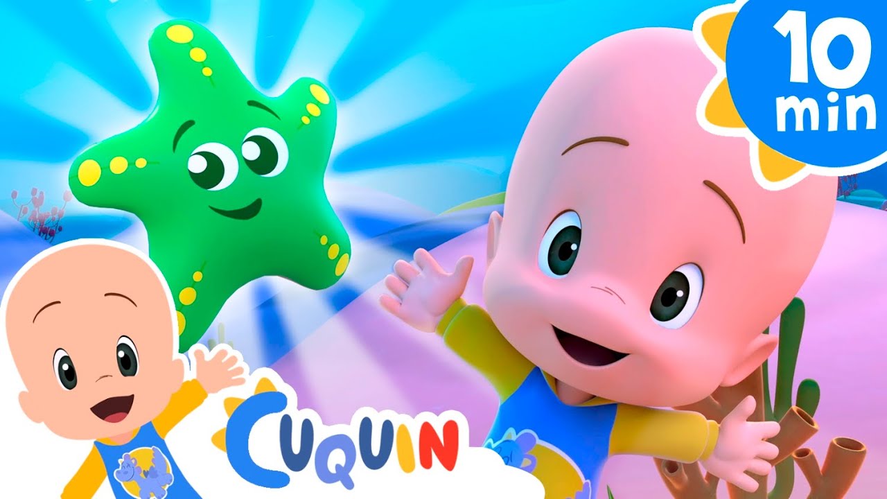 Baby Shark submarino | Cánticos Para Niños | Cleo & Cuquín