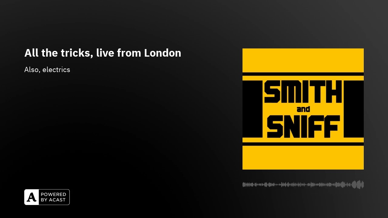 All the tricks, live from London