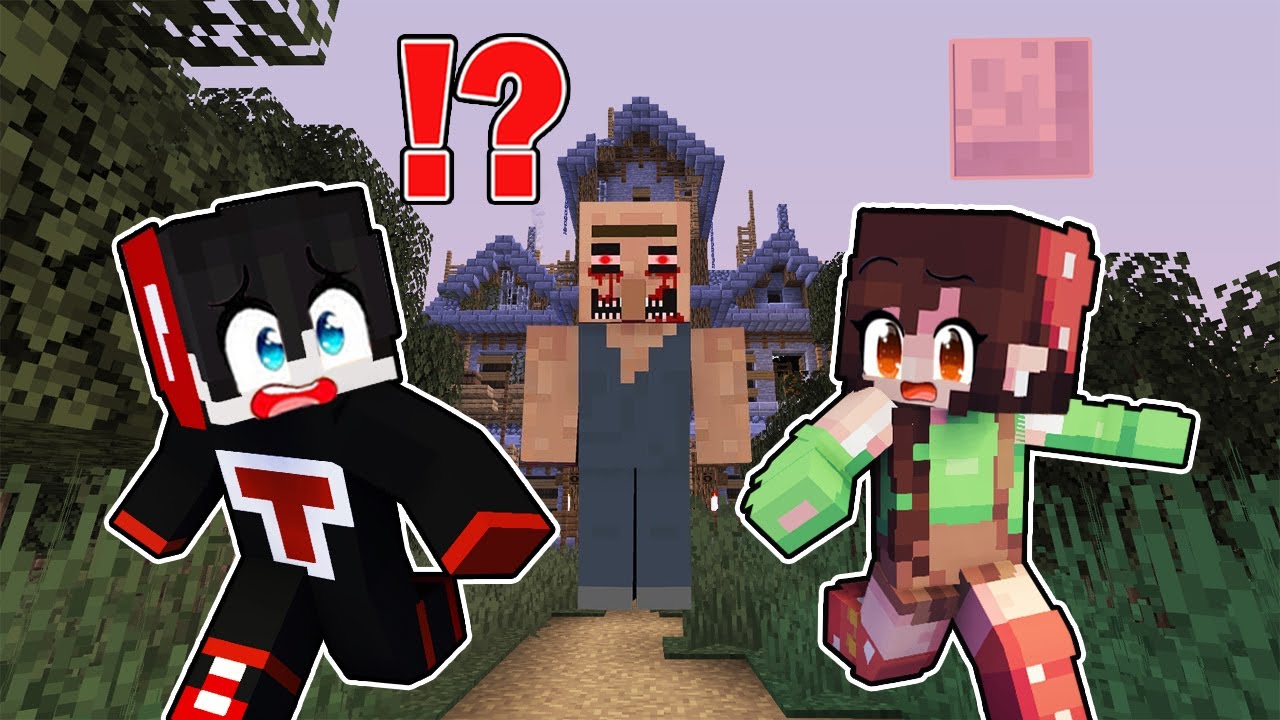 ESCAPING THE HAUNTED HOUSE - Minecraft ( Tagalog )