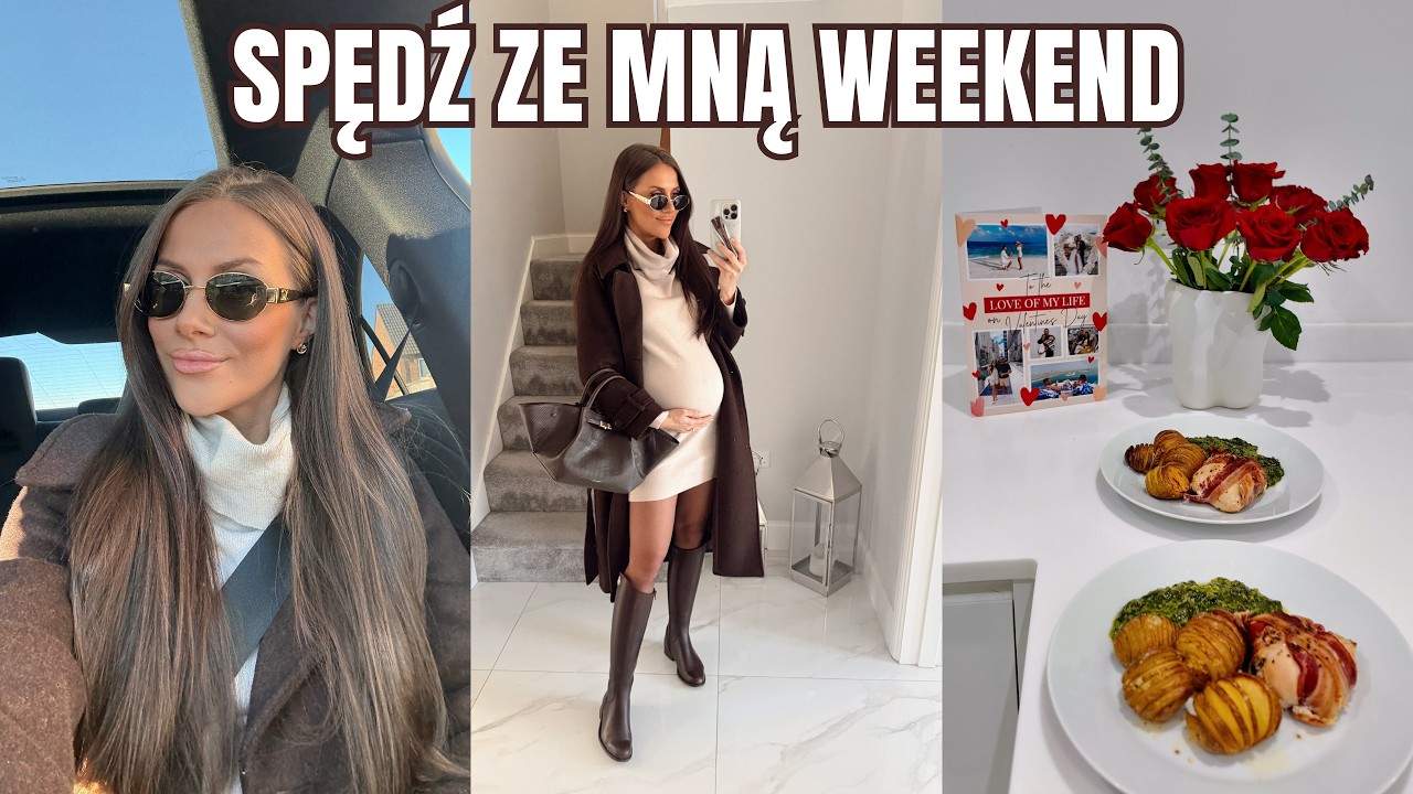 NASZ WEEKEND ❤️ walentynki, babski dzień, zakupy i gotowanie | VLOG