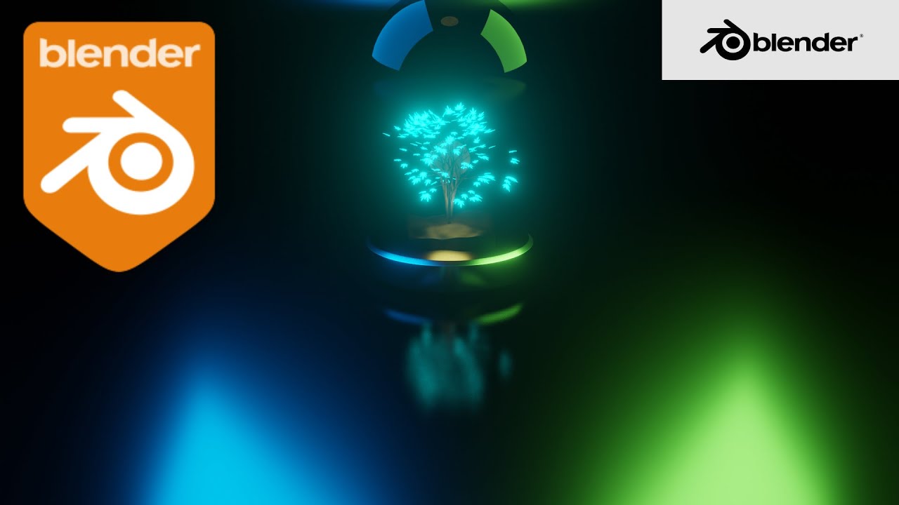 How to make the glowing tree in blender 3.0 (beginner tutorial)