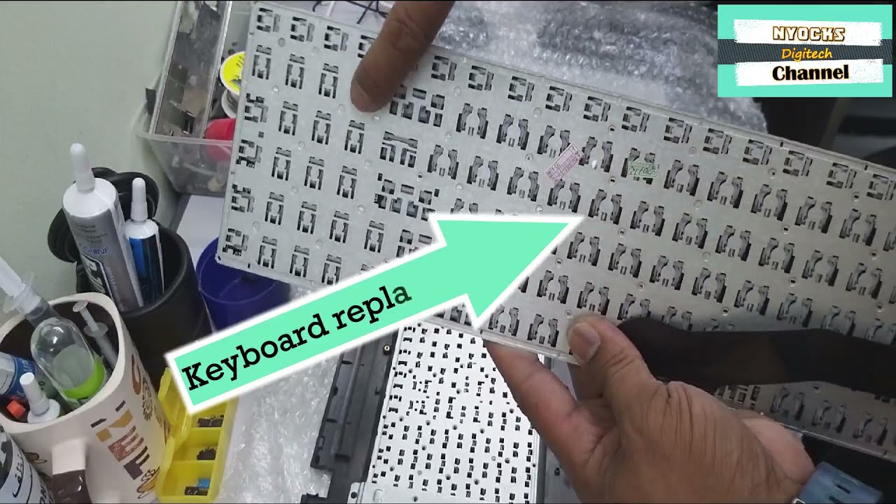 Asus x540u Keyboard Replacement  #asus #asusx540u #keyboardreplacement #diy #tutorial