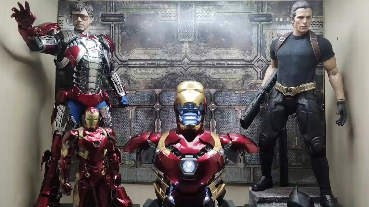 Comparison | Morstorm vs Hot Toys vs ZD Toys | Iron Man Mk 46 | Iron Man Mk 5 suit up | Bruce Wayne