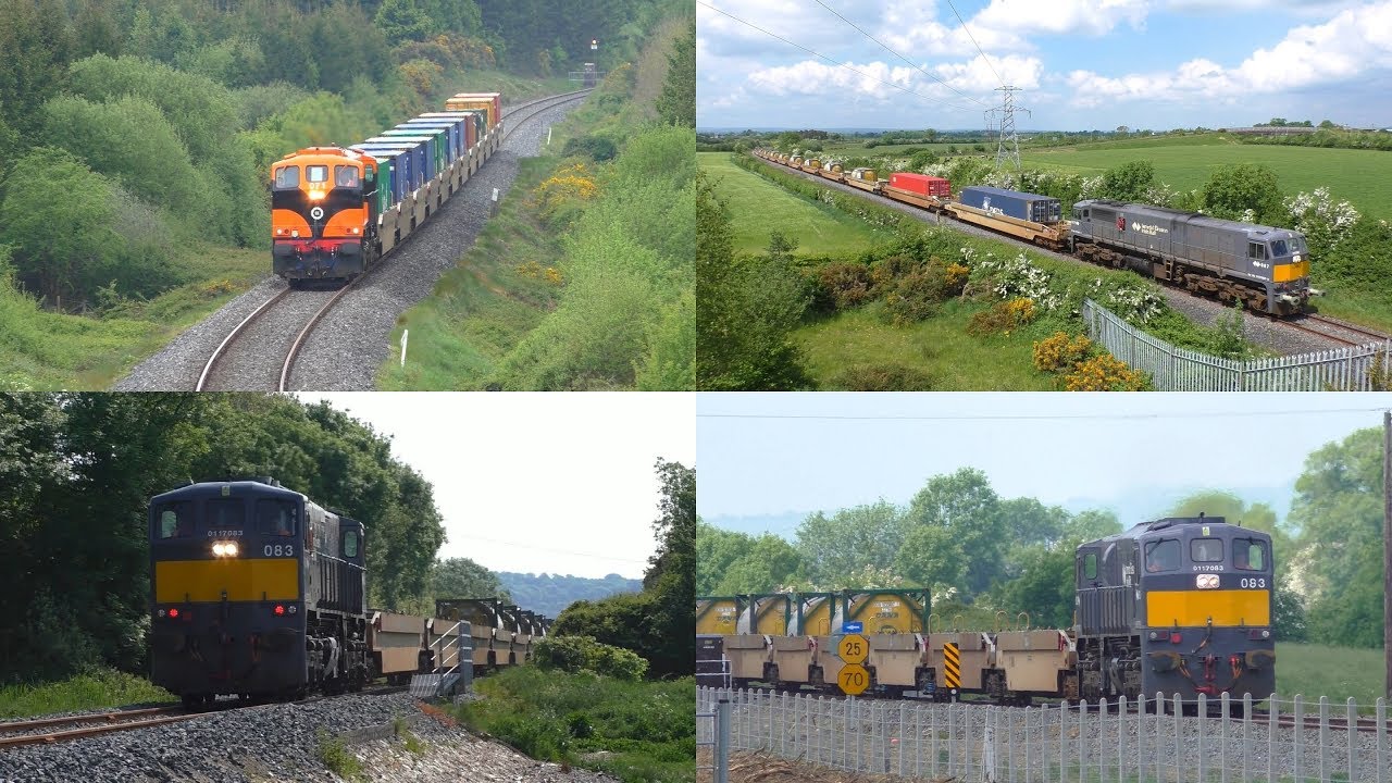 The final weeks of DFDS liners in Kilkenny & Waterford (May 2018)