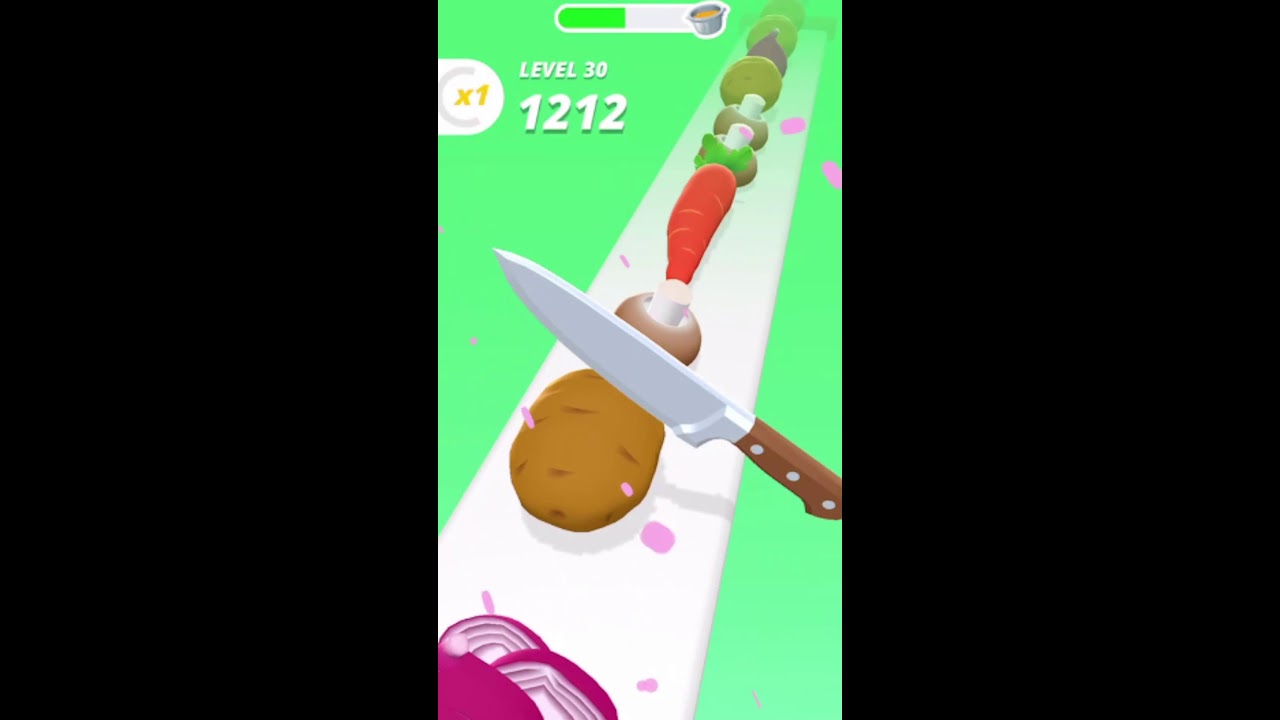 🍓Perfect slice gameplay 🍓🔪#live #shortslive #shorts #viral gaming #short #perfectslices