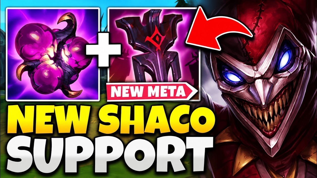 SHACO SUPPORT IS BACK ON THE MENU!!