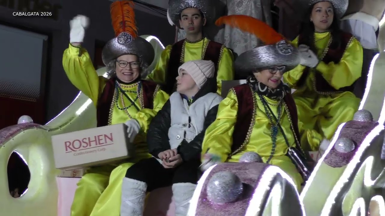 Cabalgata de Reyes Magos en Benavente 2026