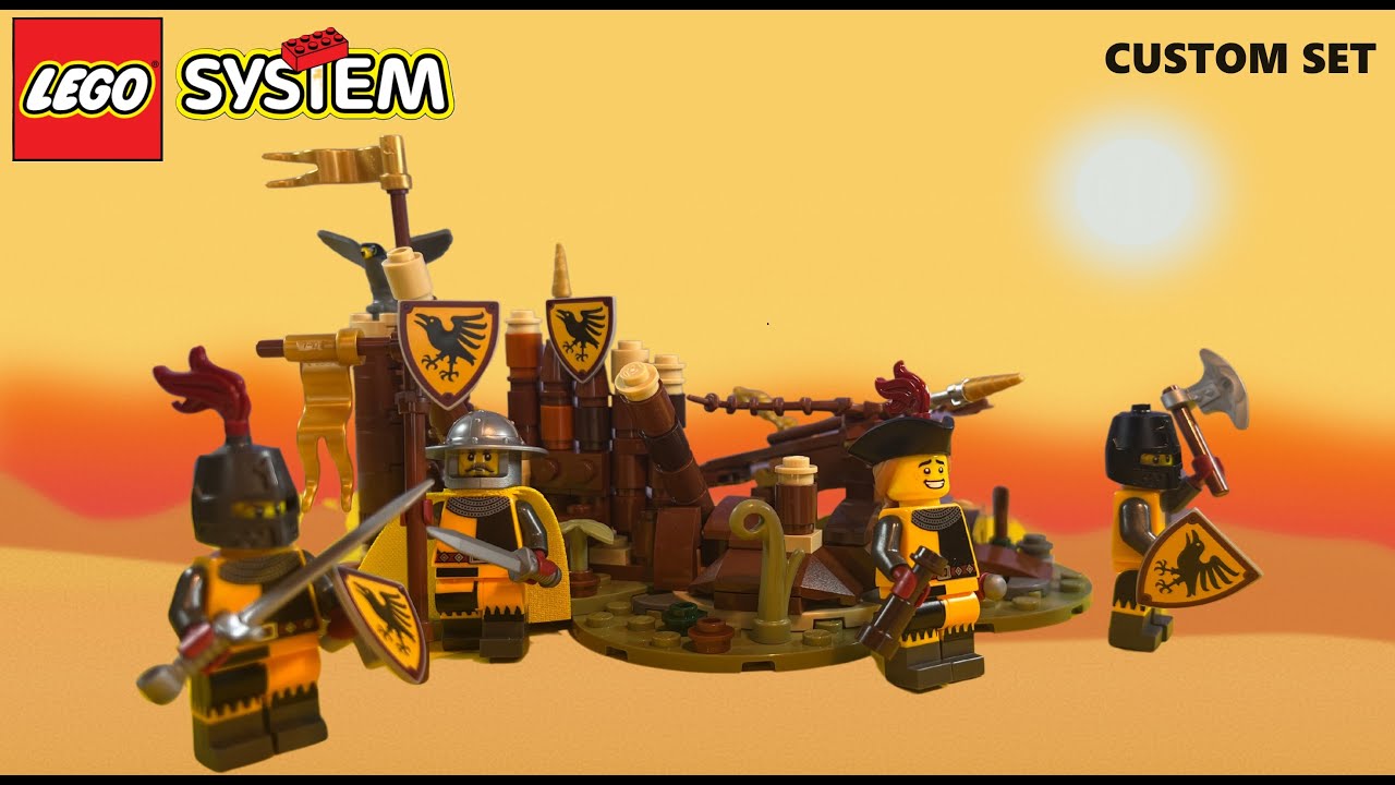 CUSTOM LEGO RAVEN KNIGHTS BATTLE PACK SET