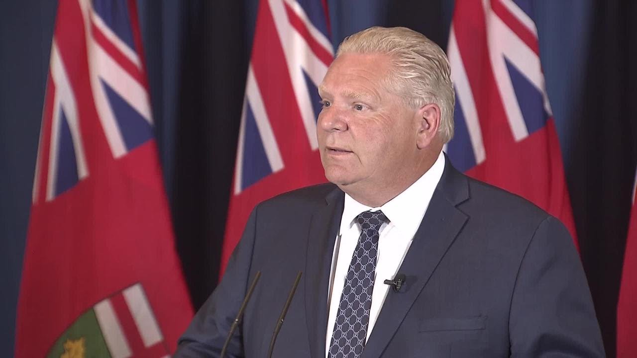 Premier-elect Doug Ford holds his first press conference following PC victory
