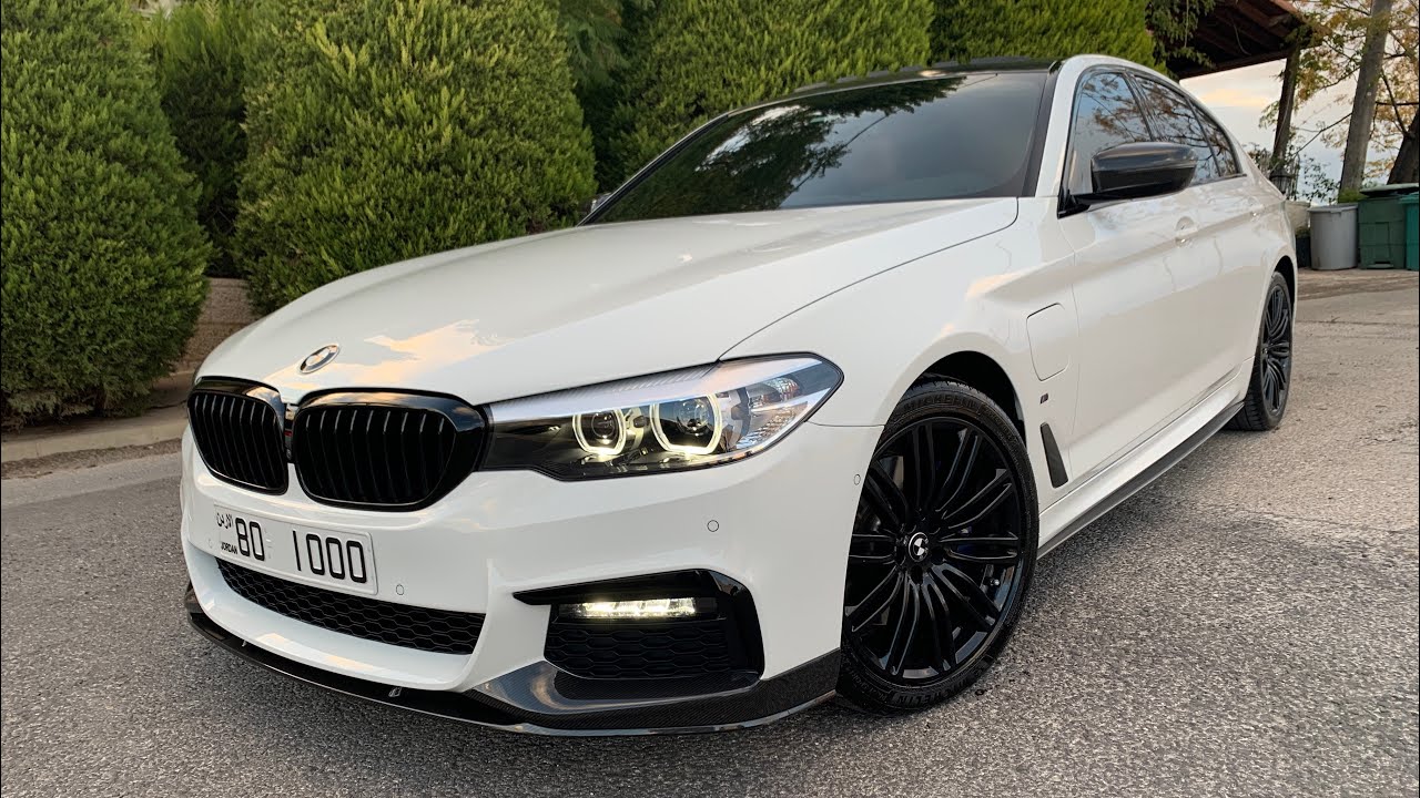 Bmw 530e with an upgraded exhaust | بي ام دابليو الفئة الخامسة بتعديلات مميزة