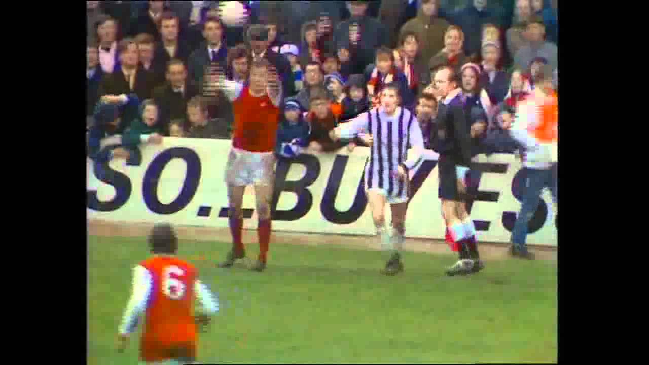 1970-71 West Bromwich Albion v  Arsenal