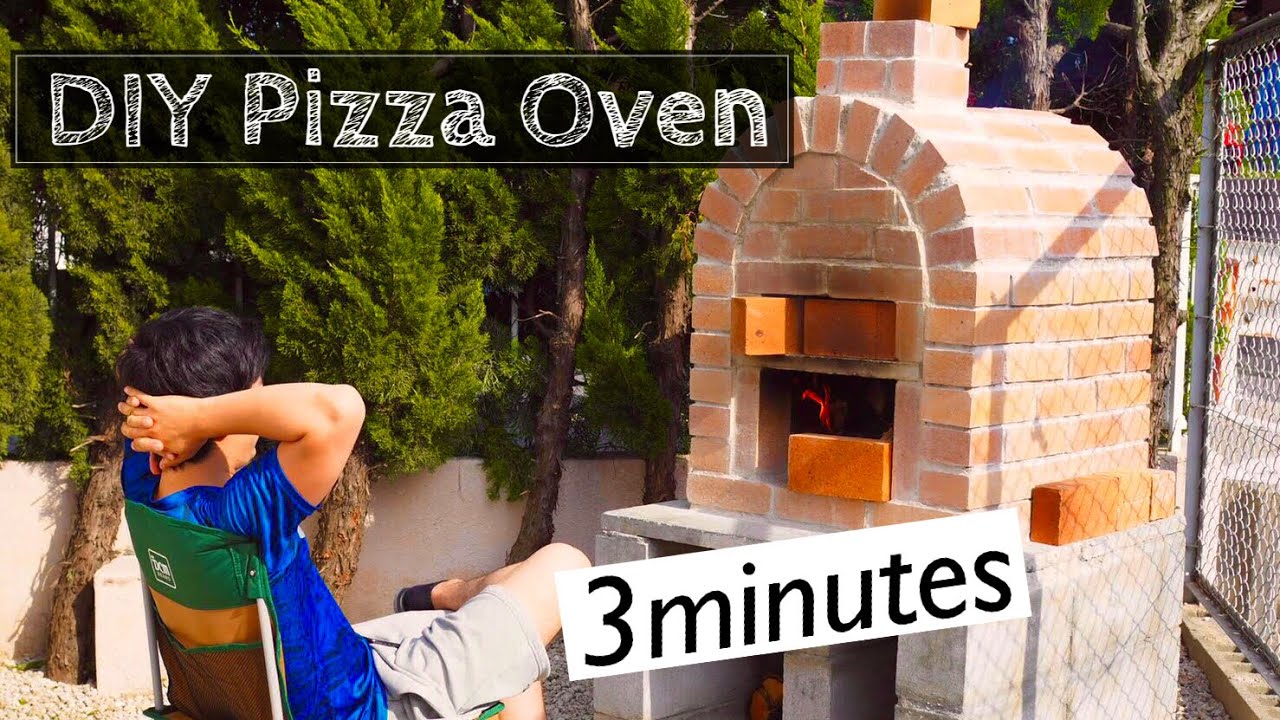 DIY【ピザ窯の作り方総集編】全工程を３分に。