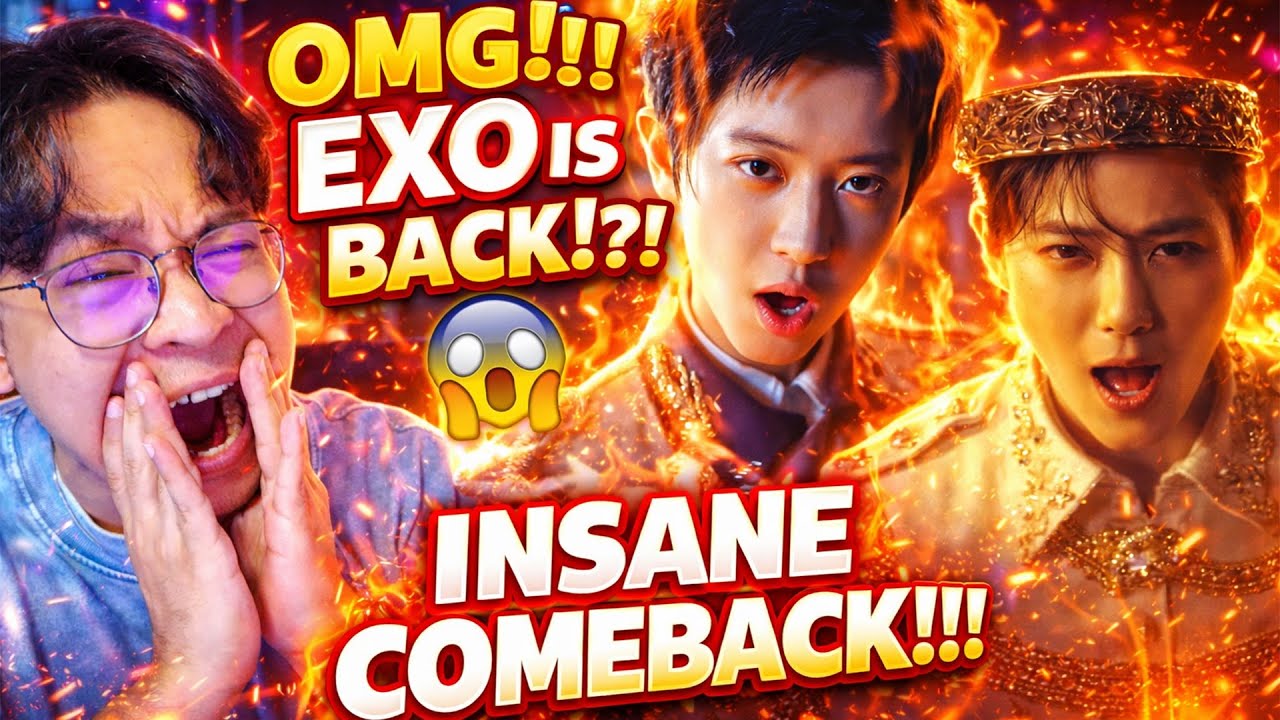 EXO 엑소 - 'Crown' MV REACTION!! ( INI KEREN BANGET!! )