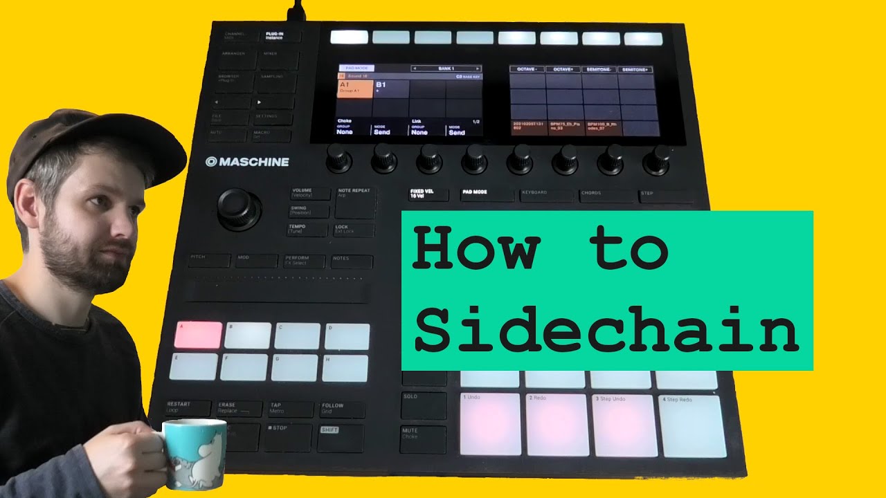 How To Sidechain in Maschine MK3 | Maschine +