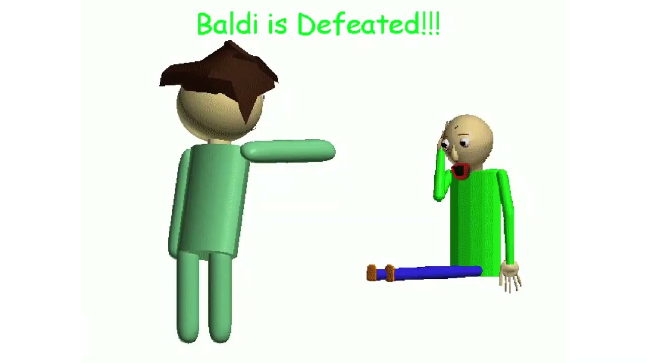 Baldi's Evil Plan - Baldi Bossfight