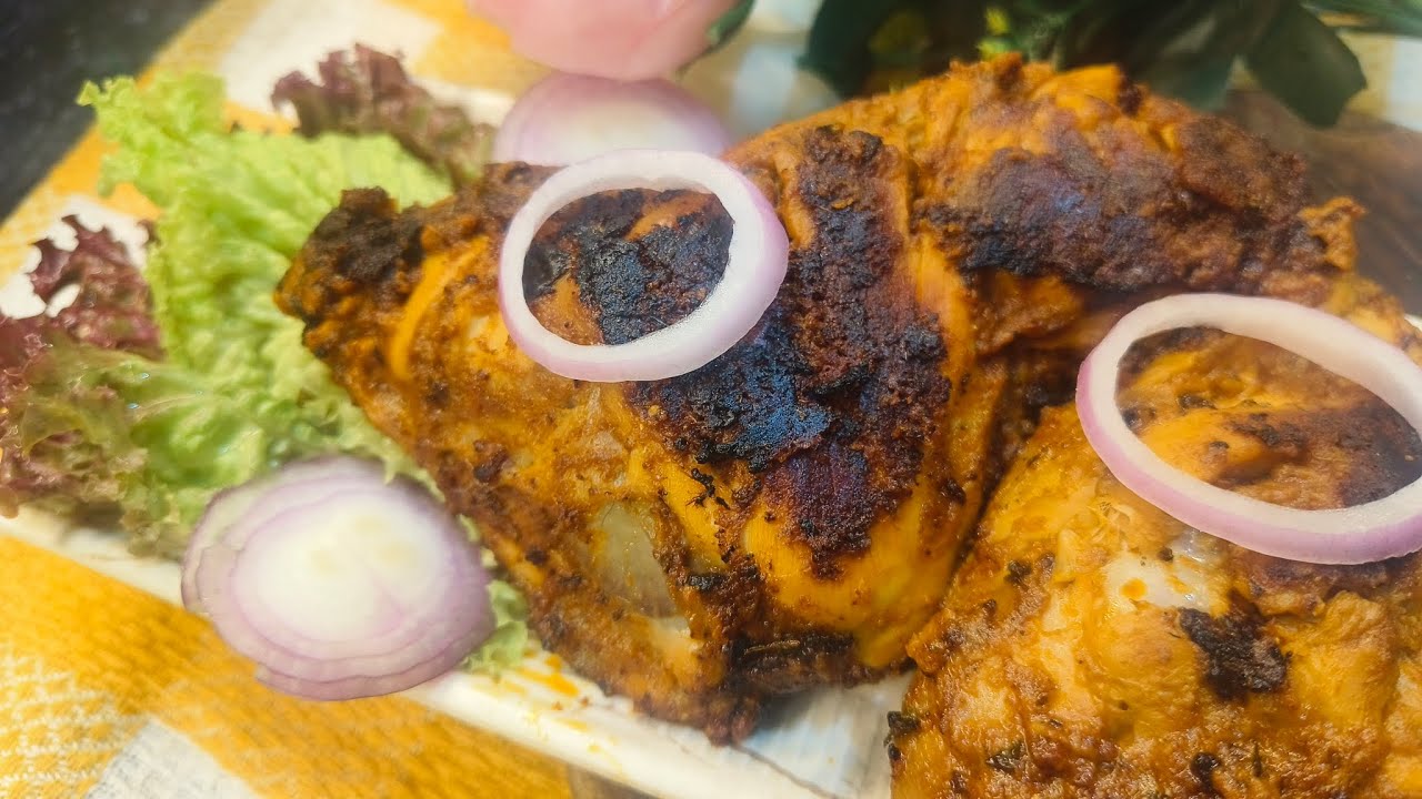 বাড়িতে বসেই বাড়ি থাকা উপকরণ দিয়ে রেস্টুরেন্টের মতো চিকেন তন্দুরি||chicken tandoori||চিকেন তন্দুরি