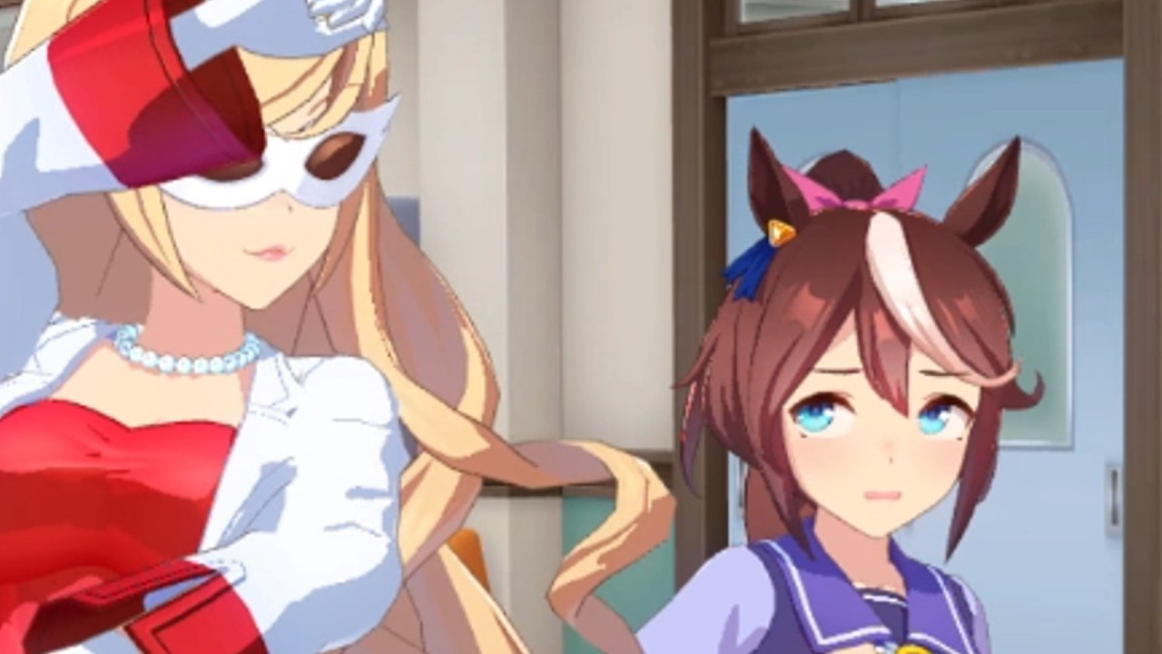 追い詰められるウマ娘