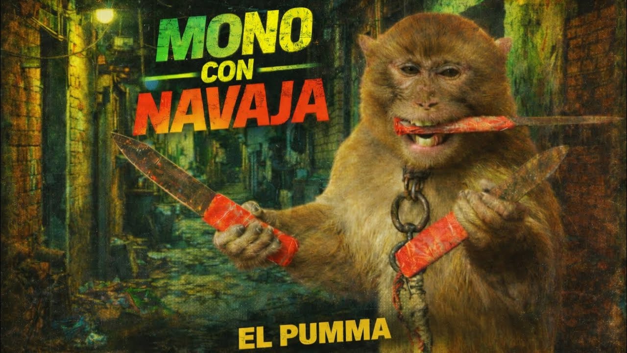 EL PUMMA - MONO CON NAVAJA
