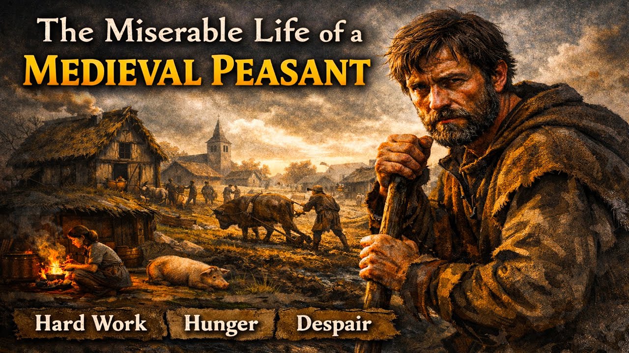 Medieval Life: Endless Suffering, Disease, and Hardships | Relaxing History for Sleep