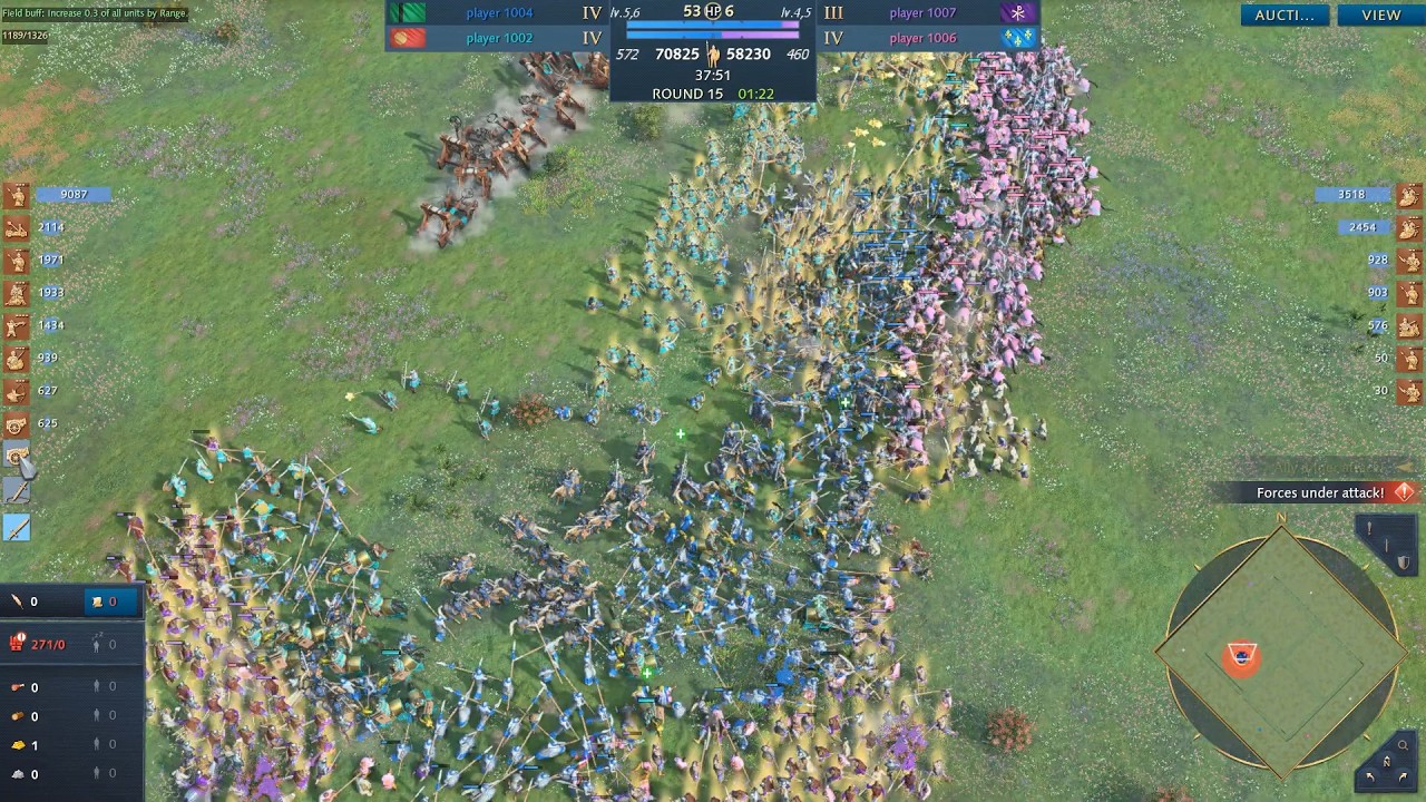 AOE4 Battle Grounds V4.5.3 Phalanx !!!(1.43 range spearman) | Delhi Sultanate | #帝国酒馆 #帝國酒館