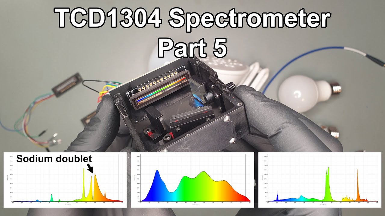 Спектрометр TCD1304 - Часть 5