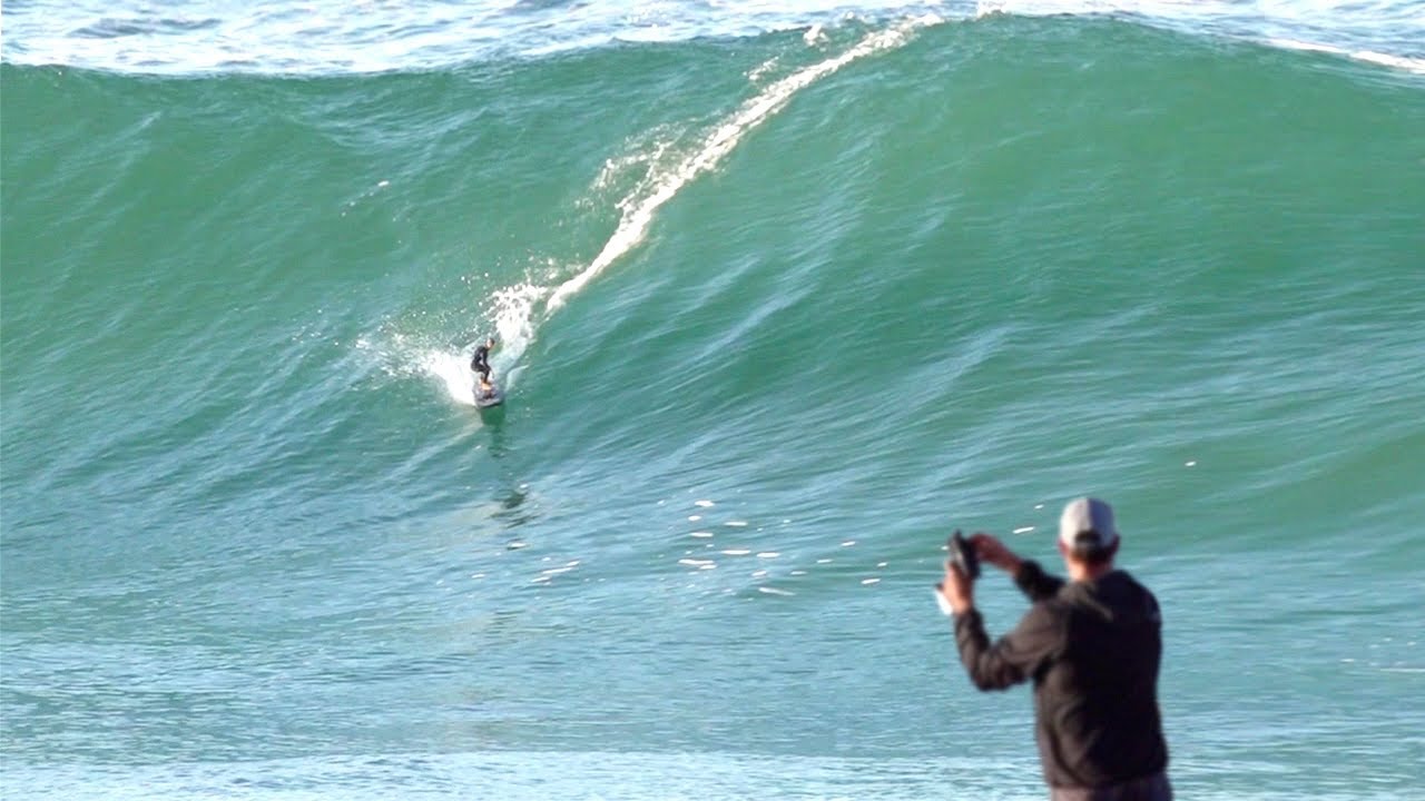RC Surfer против Shorebreak Slabs!!! Думаю, мы зашли слишком далеко...