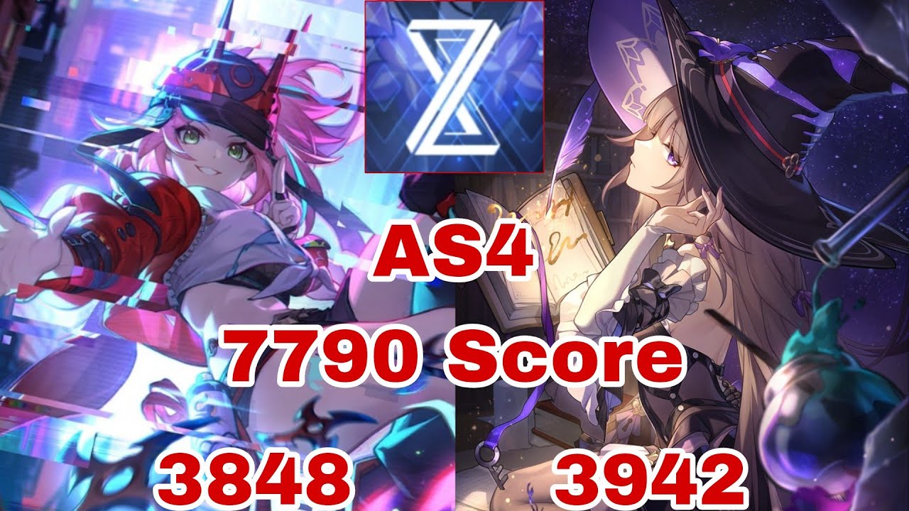 [ Honkai Star Rail ] Rappa & The Herta Apocalyptic Shadow 4 | Version 3.3 | 7790 Score