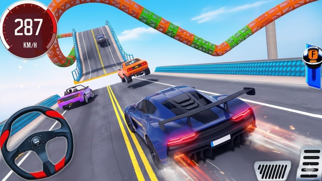 Ramp Car Racing 3D 🏎️ | High Speed Racing | Android Gameplay ...