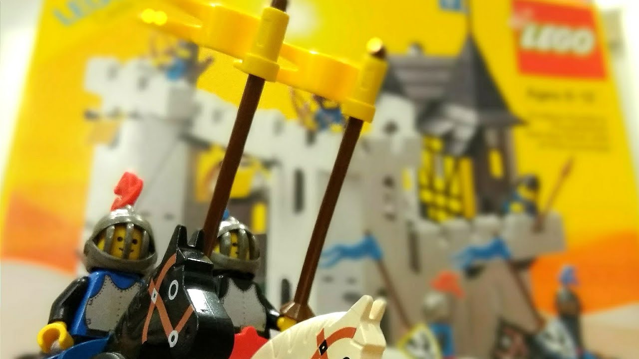 Vintage 1986 Black Falcon's Fortress Speed Build, (LEGO Set 6074)