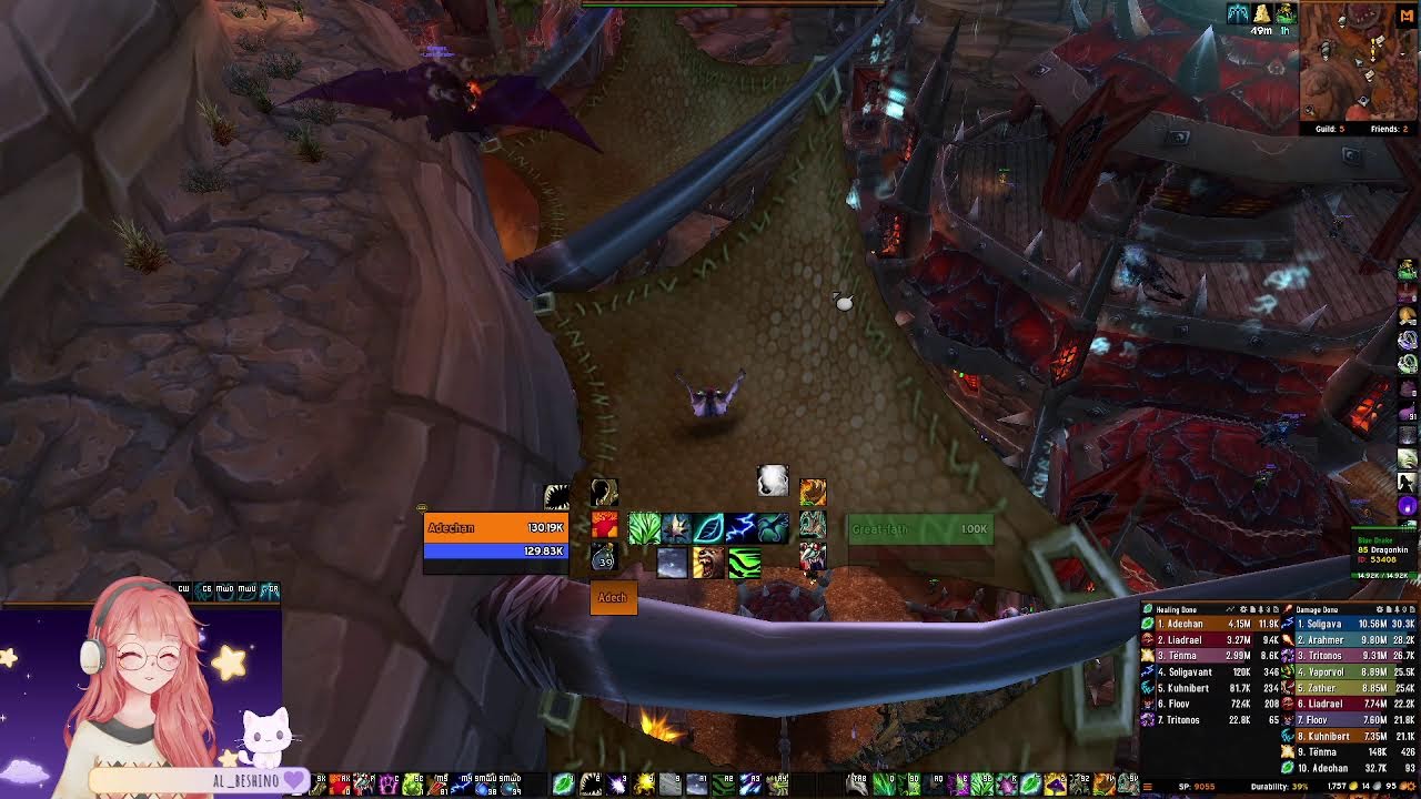 Resto Druid PoV | Ragnaros | Firelands 10 HC
