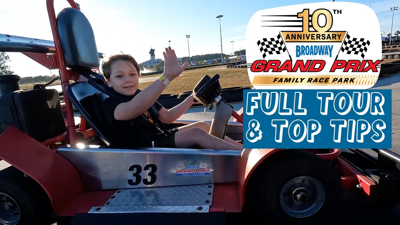 Broadway Grand Prix Myrtle Beach 2024 FULL TOUR, Ride POVs & Top Tips