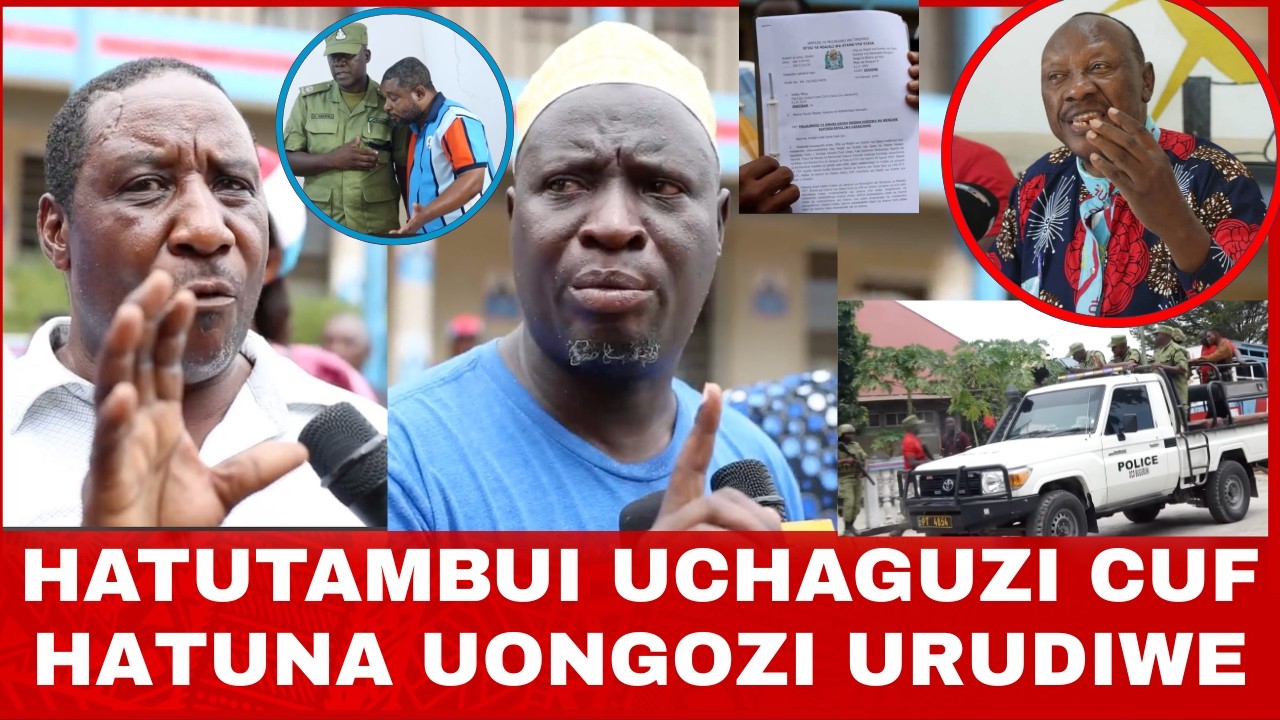 KIMENUKA! CUF YATOA MSIMAMO MKALI KURUDIWA KWA UCHAGUZI MKUU WA CHAMA 