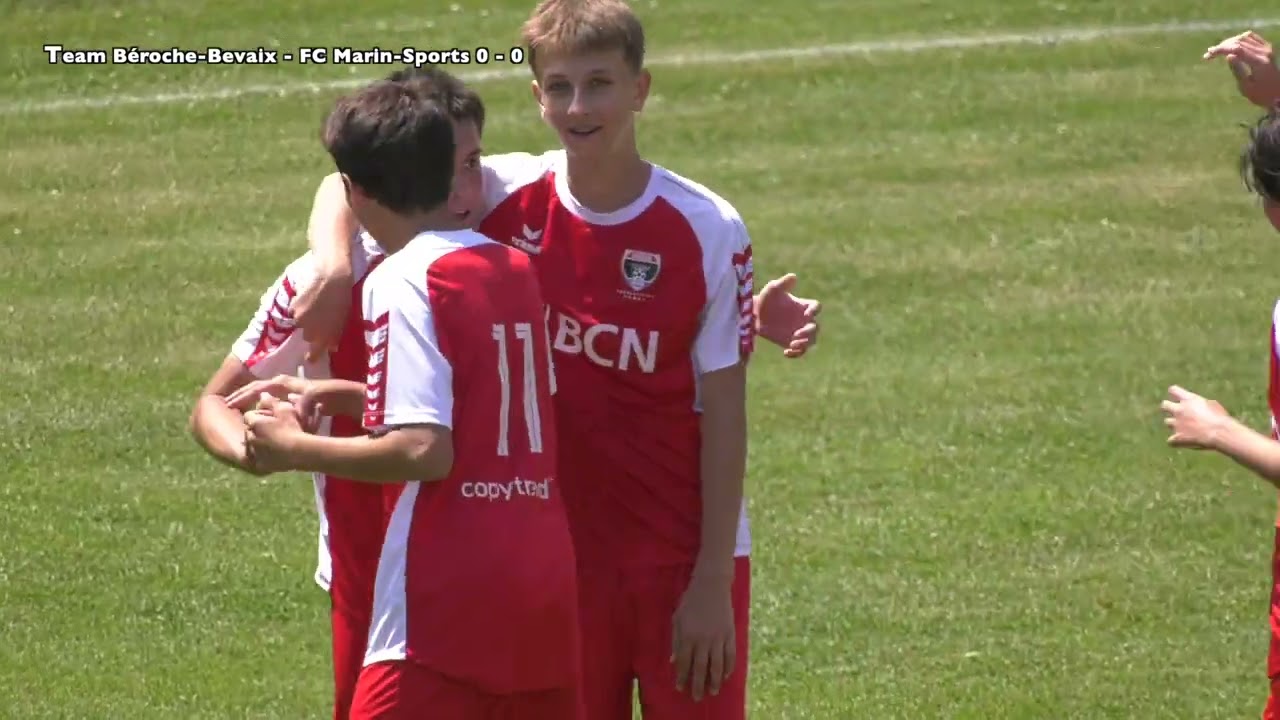 10 06 2023 Championnat Juniors C Team Béroche Bevaix Béroche   FC Marin Sports  2 - 0 (1-0)