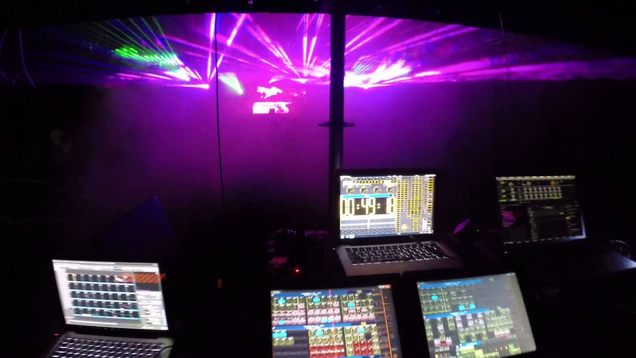 Future festival 3D Laser Show взгляд из внутри