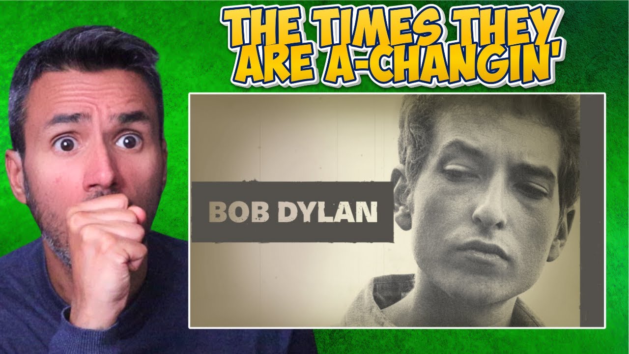 Боб Дилан — The Times They Are A-Changin' (РЕАКЦИЯ) Впервые слышу