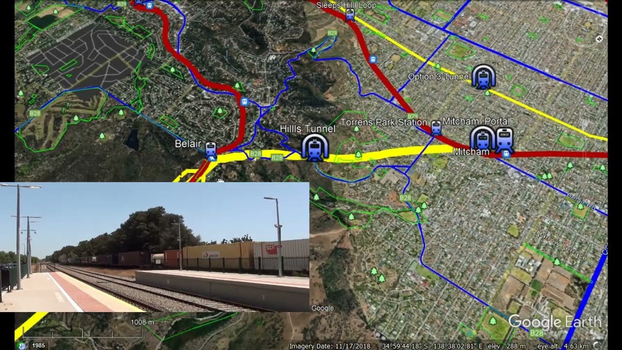 High-Speed Rail Tunnel through Adelaide Hills for Passengers and Freight Proposal Video May 2022