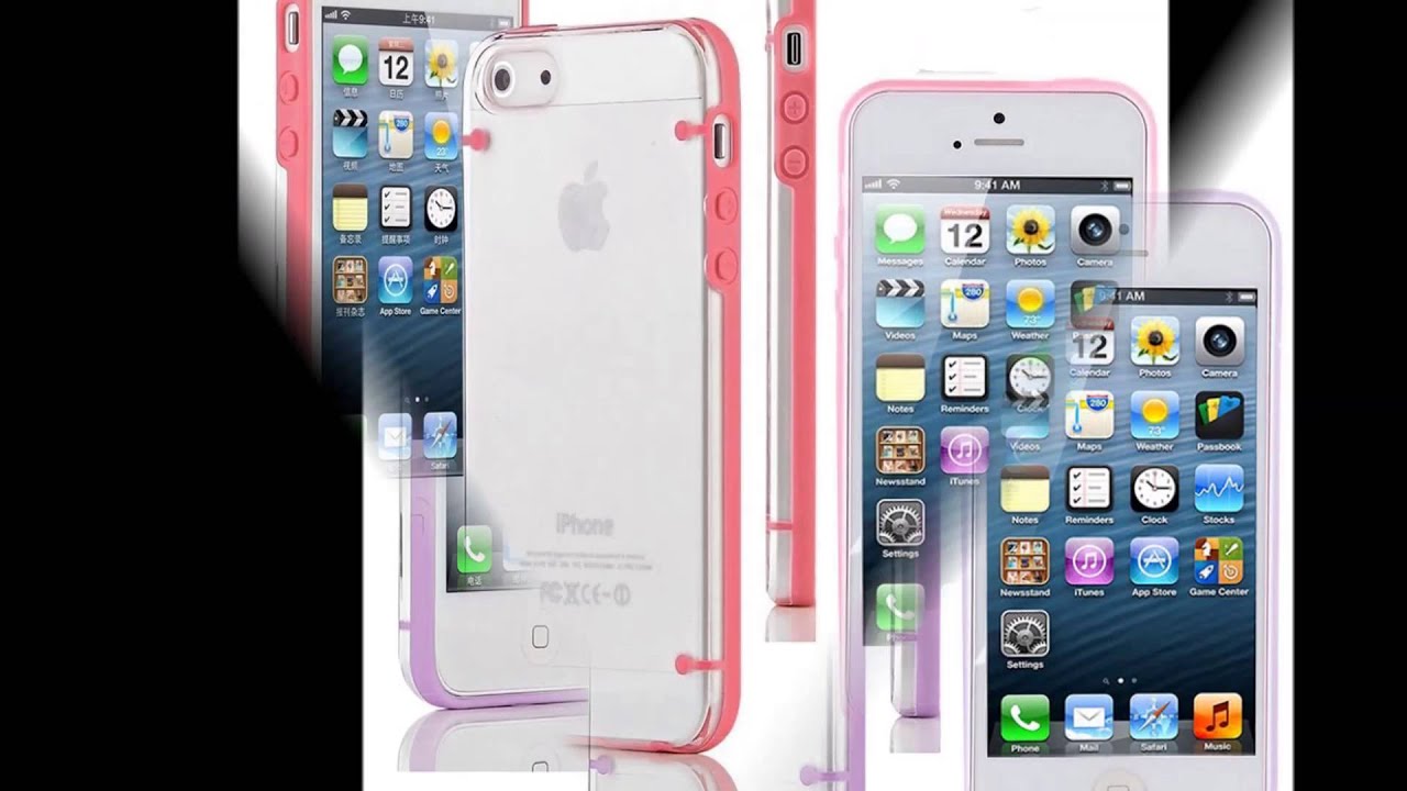 Ultra Thin Transparent Crystal Clear Hard TPU Case Cover For iPhone 5 /5s